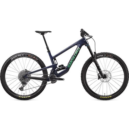 Santa Cruz Bicycles - Megatower Carbon C S Mountain Bike - Trans Blue