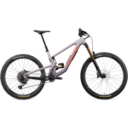 Santa Cruz Bicycles - Nomad Carbon CC X01 Eagle Air Mountain Bike - Gloss Gypsum