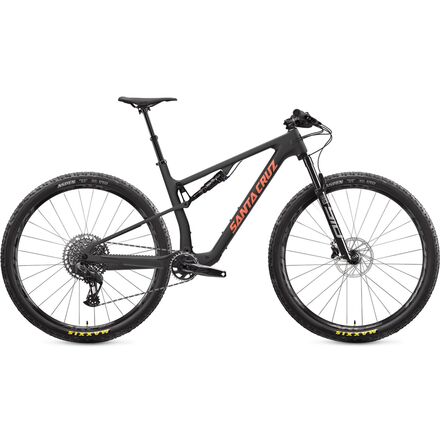 Santa Cruz Bicycles - Blur Carbon C GX Eagle AXS Mountain Bike - Matte Dark Matter