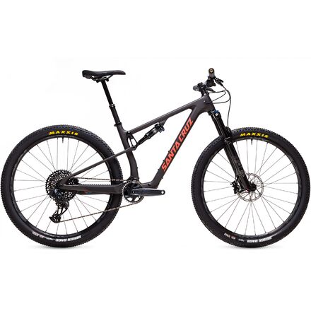Santa Cruz Bicycles - Blur Carbon C GX Eagle AXS Trail Mountain Bike - Matte Dark Matter