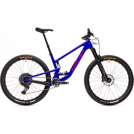 Santa Cruz Bicycles - Tallboy Carbon C GX Eagle AXS Reserve Mountain Bike - Gloss Ultra Blue