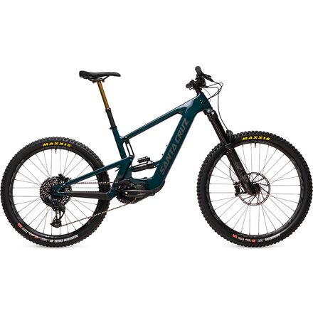 Santa Cruz Bicycles - Bullit Carbon CC MX GX Eagle AXS e-Bike - Gloss Hunter Green