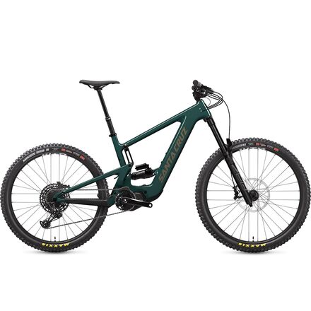 Santa Cruz Bicycles - Bullit Carbon CC MX R E-Bike - Gloss Hunter Green