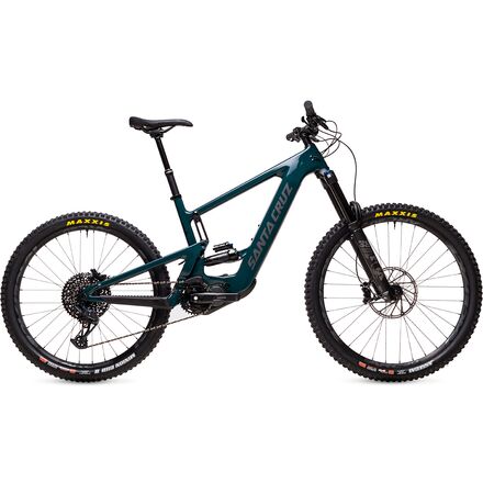Santa Cruz Bicycles - Bullit Carbon CC MX S e-Bike - Gloss Hunter Green