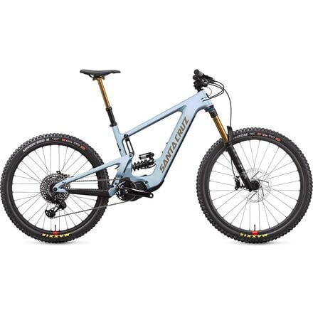 Santa Cruz Bicycles - Bullit Carbon CC MX X01 Eagle AXS Coil Reserve e-Bike - Matte Duke Blue