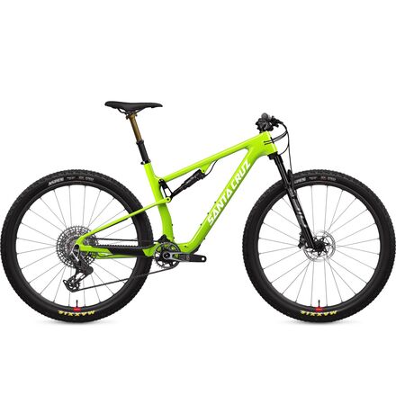 Santa Cruz Bicycles - Blur CC X0 Eagle Transmission Reserve Mountain Bike - Gloss Spring Green