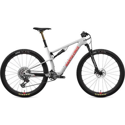 Santa Cruz Bicycles - Blur CC X0 Eagle Transmission Reserve Mountain Bike - Matte Silver