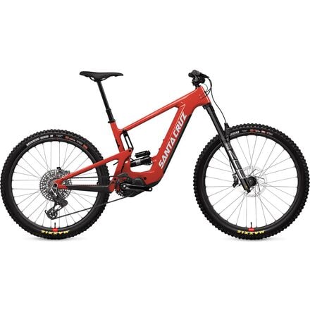 Santa Cruz Bicycles - Heckler MX CC X0 Eagle Transmission Reserve e-Bike - Gloss Heirloom Red