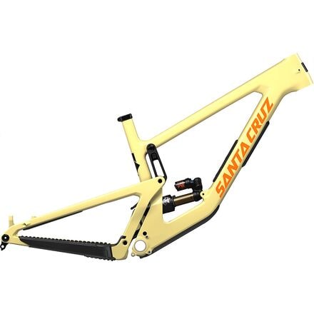 Santa Cruz Bicycles - Nomad CC Air Mountain Bike Frame - Gloss Marigold Yellow