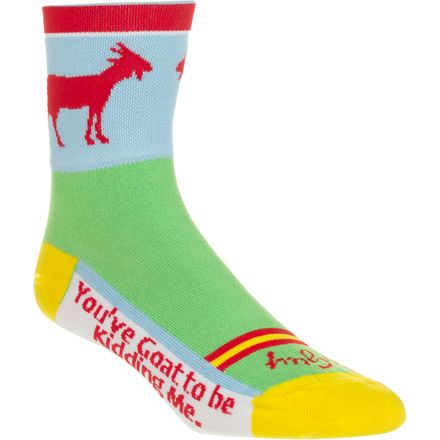 SockGuy - Goat Double Over 4in Sock - One Color