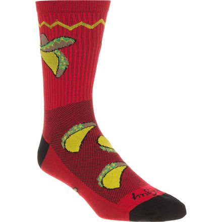 SockGuy - Taco Tuesday 6in Sock - One Color