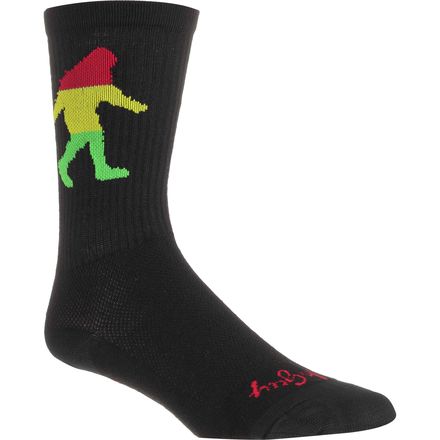 SockGuy - Rasta Squatch Sock - One Color