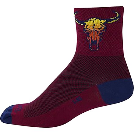 Desert Skull 3in Sock