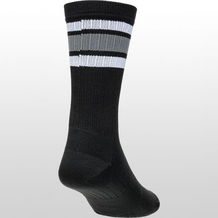 SockGuy - SGX6 Throwback Black Sock