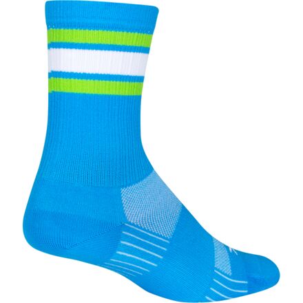 SockGuy - SGX6 Throwback Blue Sock - One Color