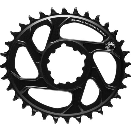 SRAM - X-SYNC Eagle 12-Speed Direct Mount Oval Chainring - Boost - Black