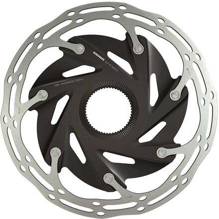 SRAM - Centerline XR Rotor - Centerlock - Bike Build - Black/Silver