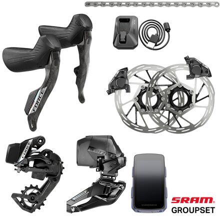 Force E1 AXS 2X HRD Groupset + Hammerhead Karoo Computer