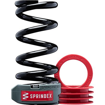 Sprindex - Trail Rear Shock Spring - Black