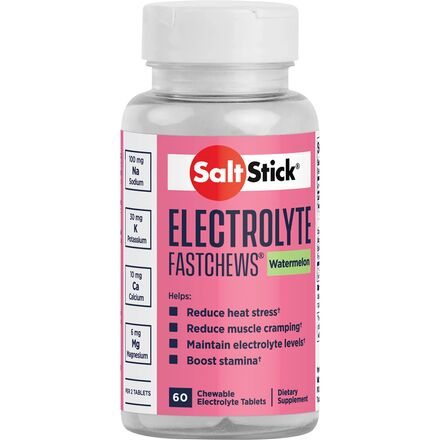 SaltStick - Fastchews Chewable Electrolyte Tablets - Seedless Watermelon