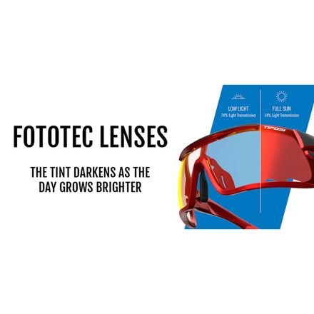 Tifosi Optics - Davos Photochromic Sunglasses