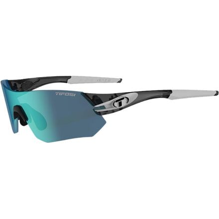 Tifosi Optics - Tsali Sunglasses - Crystal Smoke/White-Clarion Blue/AC Red/Clear