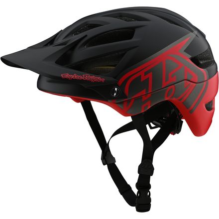 Troy Lee Designs - A1 Mips Helmet - Black/Red