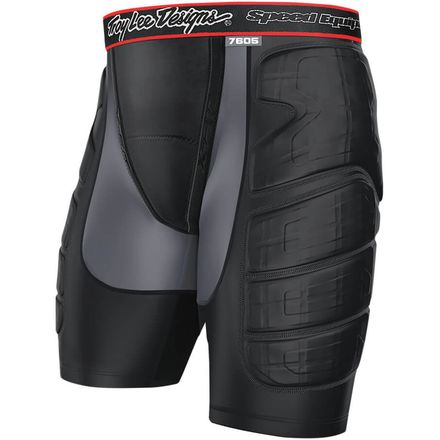 Troy Lee Designs - LPS 7605 Protection Short - Men's - Solid Black
