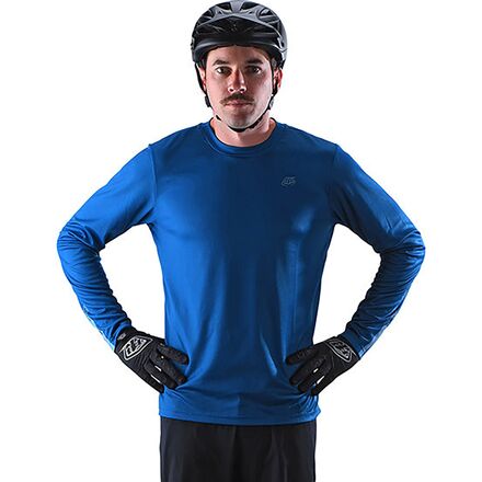 Drift LS Jersey Solid Dark Slate Blue – Troy Lee Designs