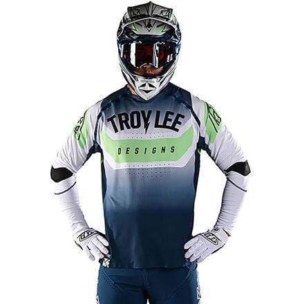 Troy Lee Designs - Sprint Ultra Jersey - Men's - Arc White/Marine