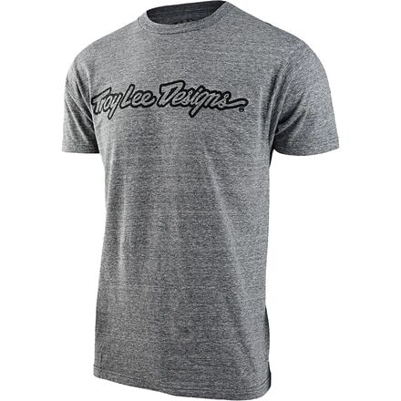 Troy Lee Designs - Signature Short-Sleeve T-Shirt - Men's - Ash Heather