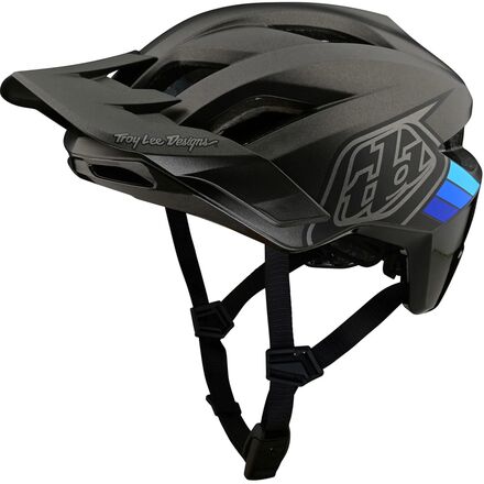 Troy Lee Designs - Flowline SE Mips Helmet - Badge Charcoal/Gray