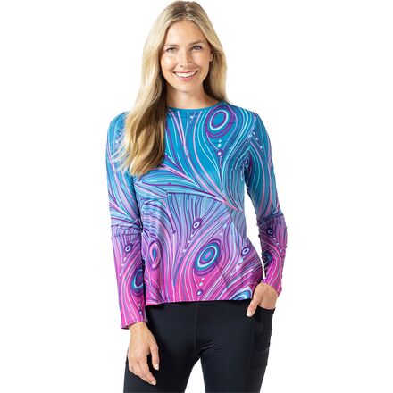 Terry Bicycles - Soleil Free Long-Sleeve Top - Women's - Blue Peacock
