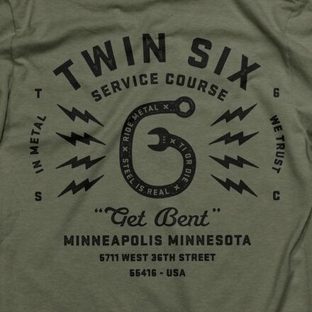 Twin Six - Get Bent T-Shirt - Men's