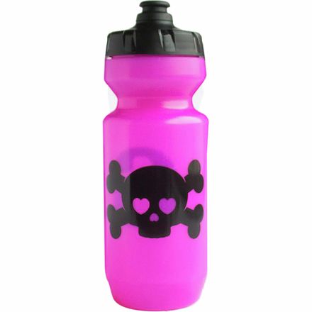 Twin Six - Skull Water Bottle - Trans. Pink