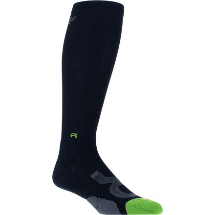 2XU - Recovery Compression Sock - Women's - Black/Grey