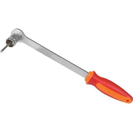 Unior - Integrated Cassette Lockring Wrench + Guide - Red/Orange