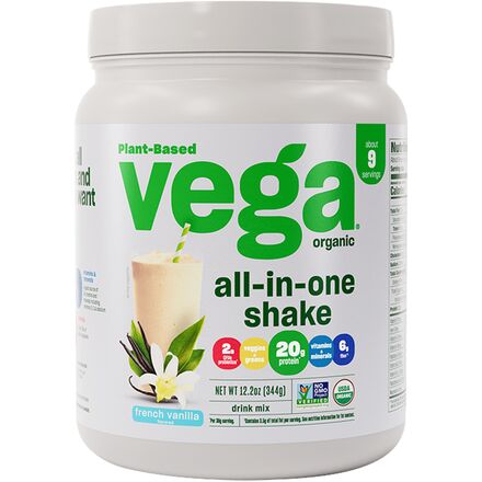 Vega Nutrition - One Organic Shake - Small Tub - French Vanilla