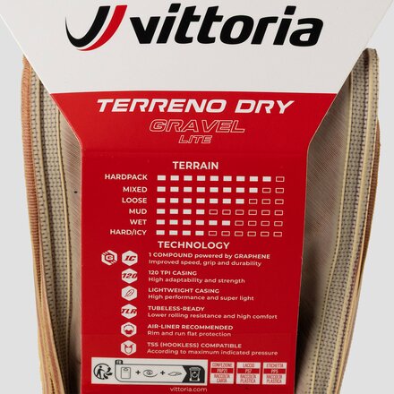 Vittoria - Terreno Dry G2.0 TLR Tubeless Tire