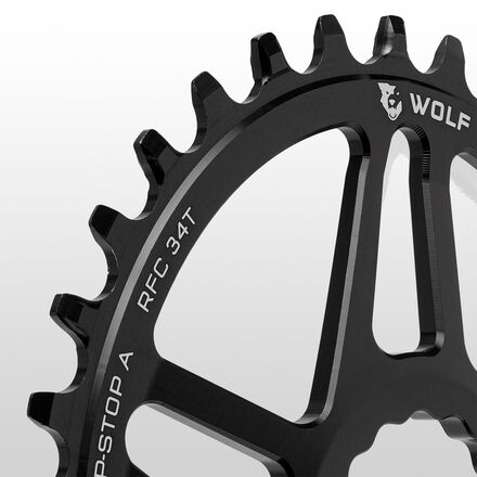 Wolf Tooth Components - Drop Stop PowerTrac Race Face Cinch Direct Mount Chainring