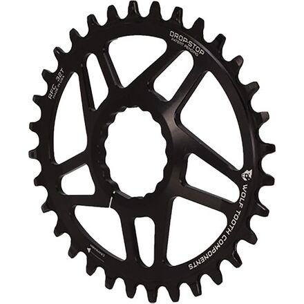 Wolf Tooth Components - Drop Stop PowerTrac Race Face Cinch Direct Mount Chainring