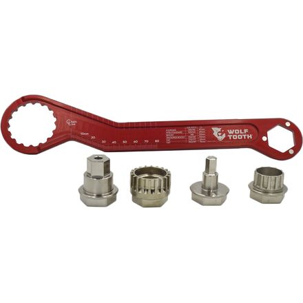 Wolf Tooth Components - Pack Wrench and Inserts Kit - Red