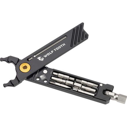 Wolf Tooth Components - 8-Bit Pack Pliers - Black/Gold