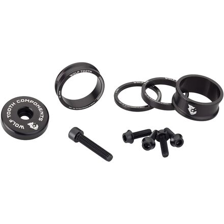 Wolf Tooth Components - Anodized Color Kit - Black