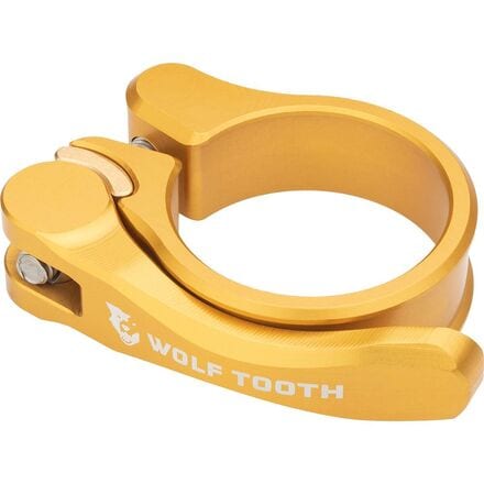 Wolf Tooth Components - Quick Release Seatpost Clamp - Gold