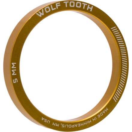 Wolf Tooth Components - Headset Spacer - 5 Pack - Gold