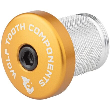 Wolf Tooth Components - Compression Plug With Integrated Spacer Stem Cap - Gold