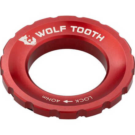 Wolf Tooth Components - Centerlock Lockring - Red