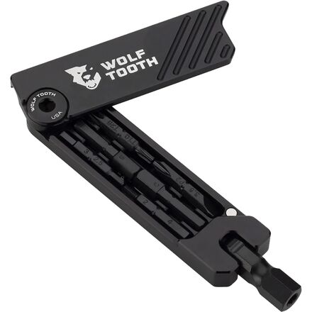Wolf Tooth Components - 6-Bit Hex Wrench Multi-Tool - Black Bolt