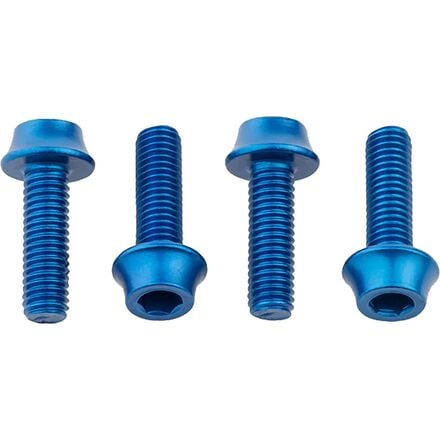 Wolf Tooth Components - Water Bottle Cage Bolts - Blue